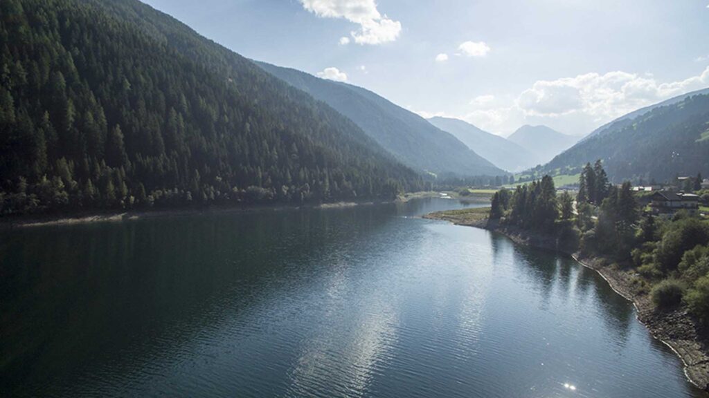 Zoggler Stausee im Ultental